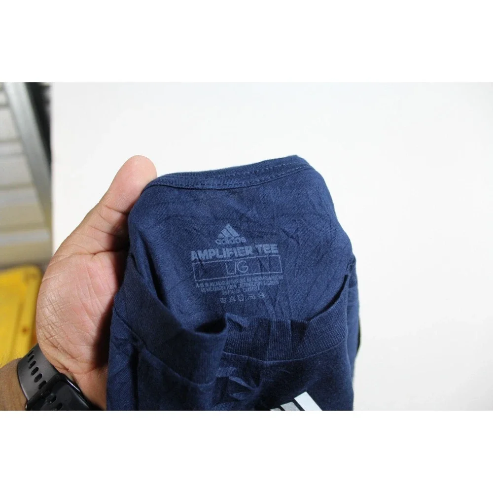 Adidas Men Blue Shirt NHL All Star 2022 Las Vegas Casual Size Large